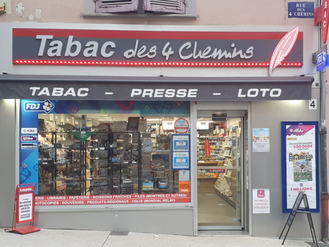 TABAC DES 4 CHEMINS VOIRON - image 1