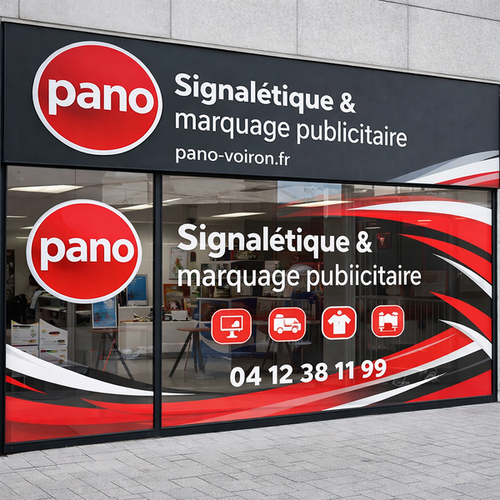 D&eacute;coration vitrine